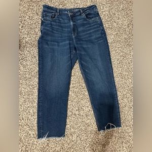 AE Mom Stretch Straight Jean